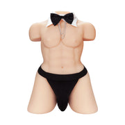 Channing 33.07LB male torso sex doll with realistic features for couples and men seeking pleasure.